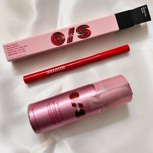 One/size eyeliner & makeup setting spray